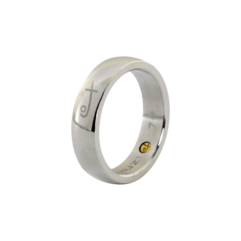 SHUZI Polished Ring (SS)