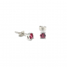 Solitaire Stud Earrings 4mm (SS)