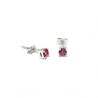 Solitaire Stud Earrings 4mm (SS)