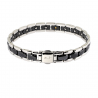 Aurora Bracelet Black (SS) Duo Chip