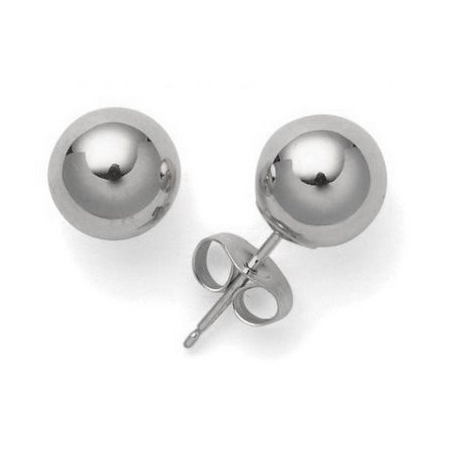 Ball Stud Earrings (SS)