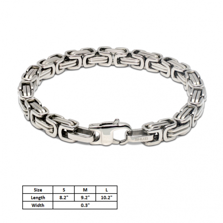 Double Link Chain Bracelet (SS)