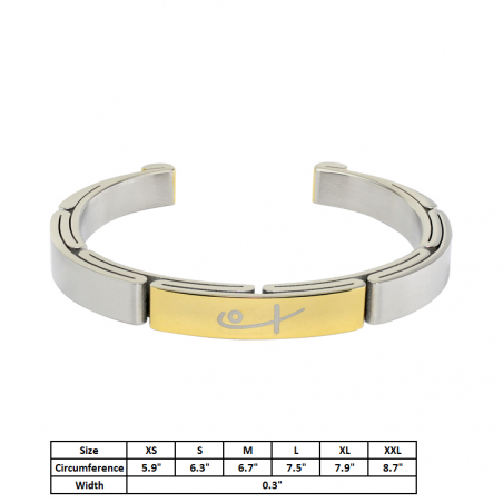 Two Tone Sport Cuff (SS)