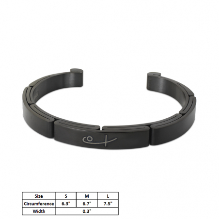 Black Sport Cuff (SS)