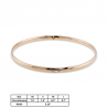 Rose Gold Bangle (SS)