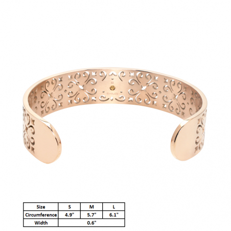 Trellis Cuff-Rose Gold (SS)