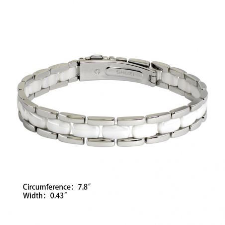 Aurora Bracelet White (SS)