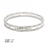 Aurora Bracelet Ladies White (SS)