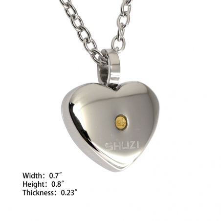 Classic Heart Pendant (SS)