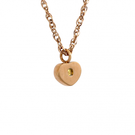 Tiny Heart Pendant-Rose Gold (SS)