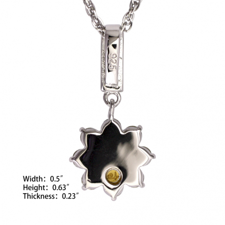 Lotus Pendant (S925)