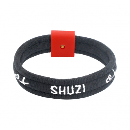 SHUZI Comfort Band-Black & Red