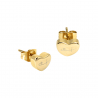 Tiny Heart Stud Earrings Gold (SS)