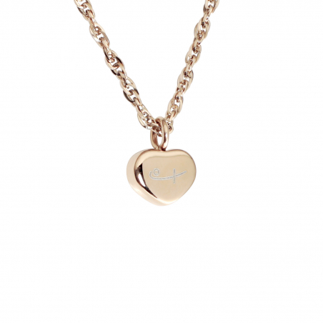 Tiny Heart Pendant-Rose Gold (SS)